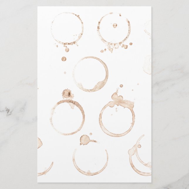 Papeterie Tasse de café tache de café (Devant)