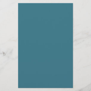 Papeterie Teal Blue Solid