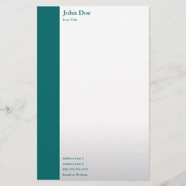 Papeterie tentes professionnelles (Devant)