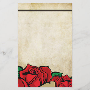 Papeterie Thème de tatouage urbain rose