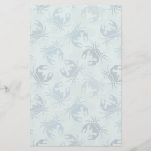 Papeterie Tie Dye Motif De Crabes