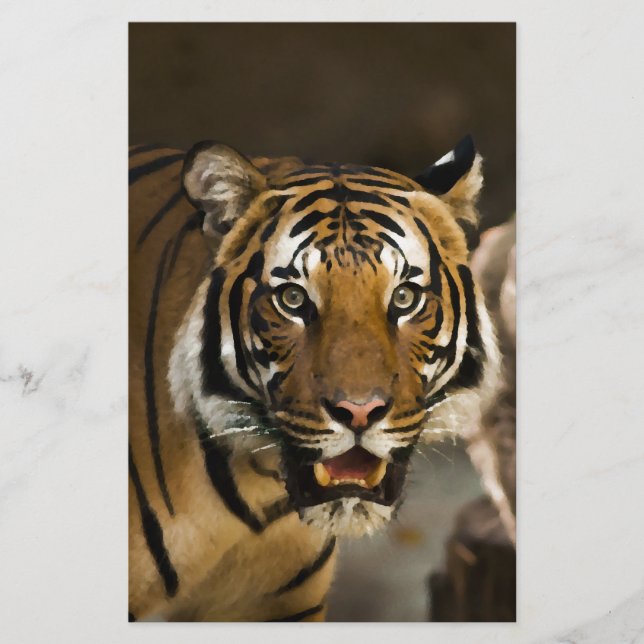 Papeterie Tigre de Sibérie (Devant)