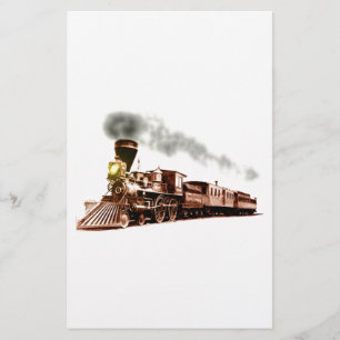 Papeterie Train de cuivre