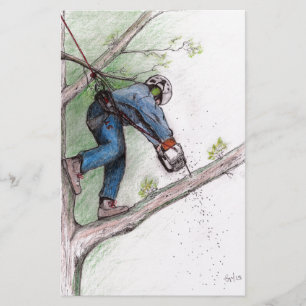 Papeterie Tree Surgeon Arborist