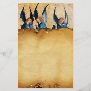 Papeterie Trois anges en bleu, Parchemin Brown