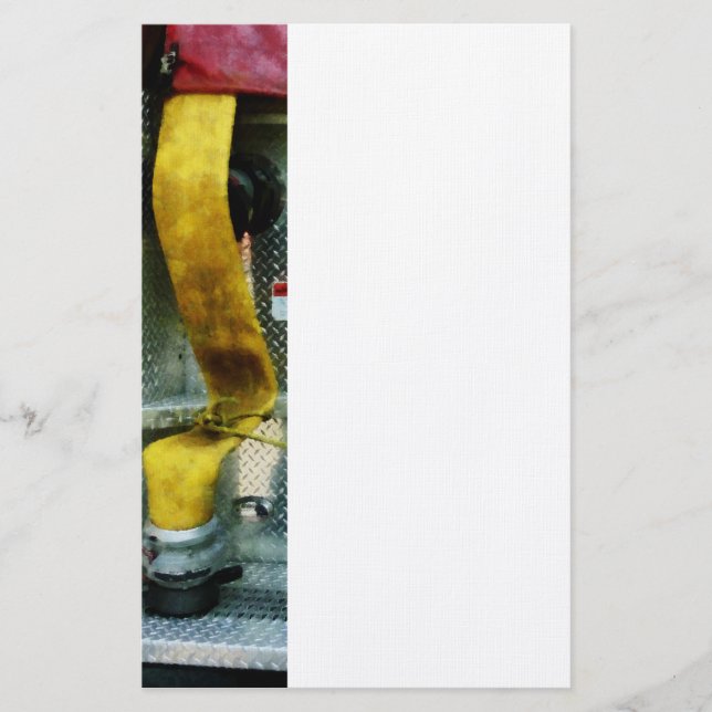 Papeterie Tuyau d'incendie jaune (Devant)