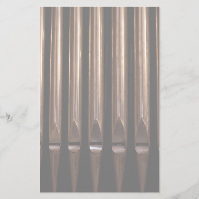 Papeterie Tuyaux d'organe (Devant)