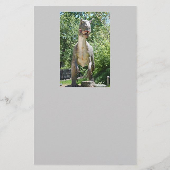 Papeterie Tyrannosaurus Rex Dinosaur (Devant)