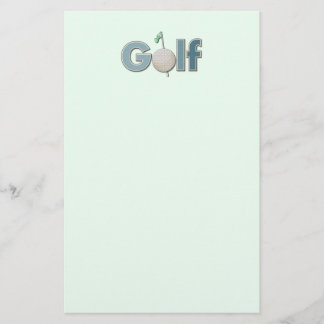 Papeterie Un golf de mot