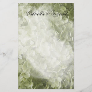 Papeterie Vert Annabelle Hydrangea Mariage Floral