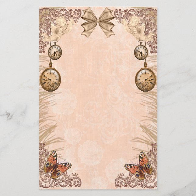 Papeterie victorienne de trésor (Devant)