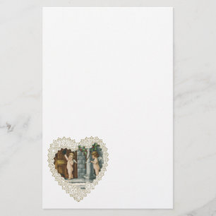 Papeterie Victorienne Saint-Valentin, Anges Vintages avec le