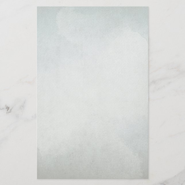 Papeterie vieux papier avec aquarelle (Devant)