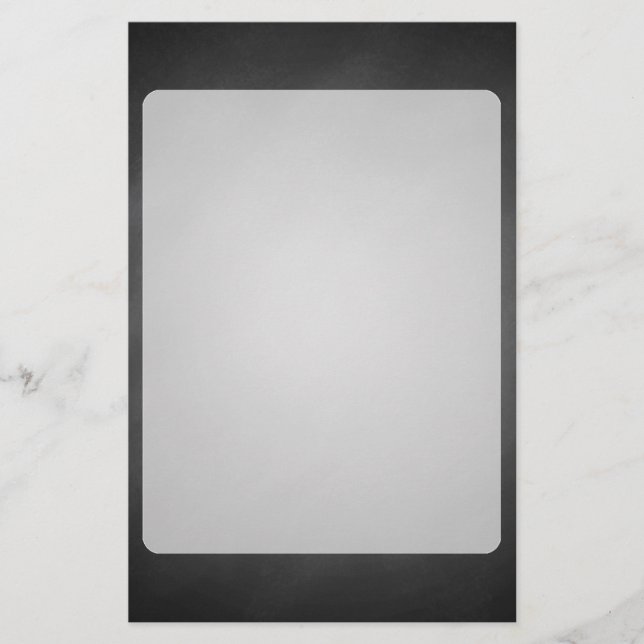 Papeterie Vignette Chalkboard tendance (Devant)