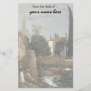 Papeterie Villa By the Sea by Arnold Bocklin, Symbolisme Art