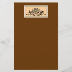 Papeterie vintage de thanksgiving de corne