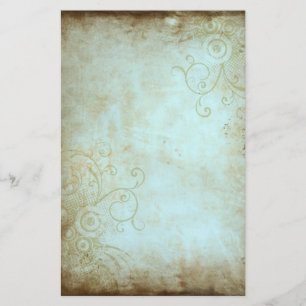 Papeterie Vintage Floral Stationery
