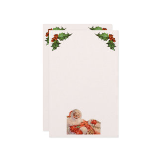 Papeterie Vintage Santas Sleigh Ride