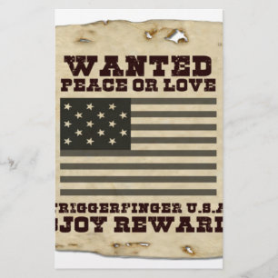 Papeterie Vintage USA Recherché : Recherché : Peace or Love 