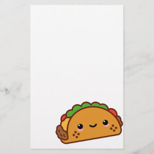 Papeterie Visage de taco de Kawii