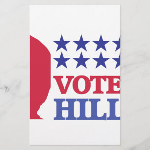 Papeterie vote pour hillary