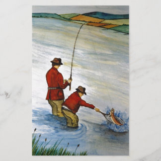 Papeterie Voyage de pêche père et fils