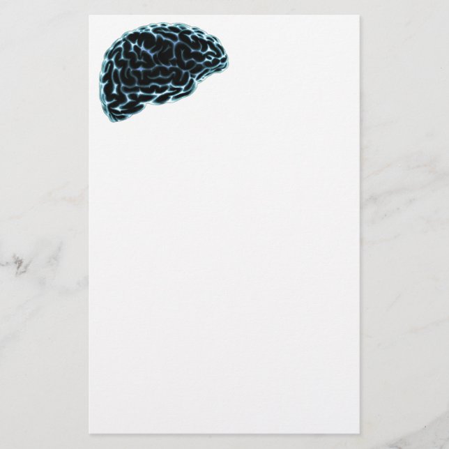 PAPETERIE VUE CÔTÉ CERVEAU X-RAY BLEU (Devant)
