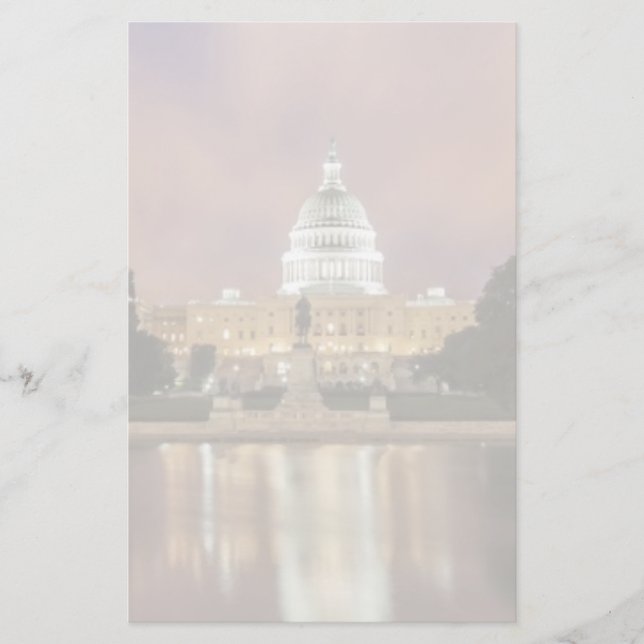 Papeterie Washington DC, bâtiment de capitol (Devant)