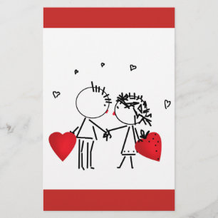Papeterie Wedding, jour de Valentine