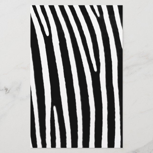 Papeterie Zebra poster de animal (Devant)