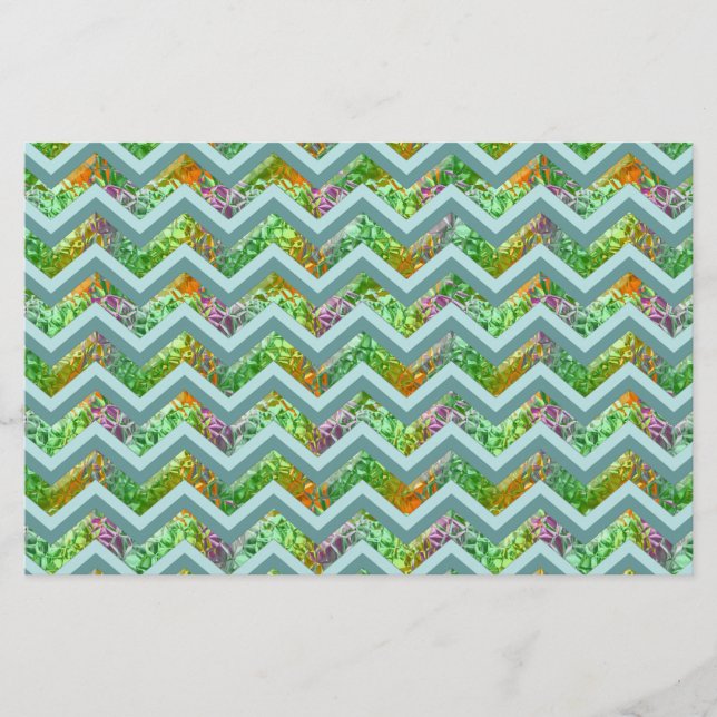Papeterie ZigZag en verre tendu (Devant)