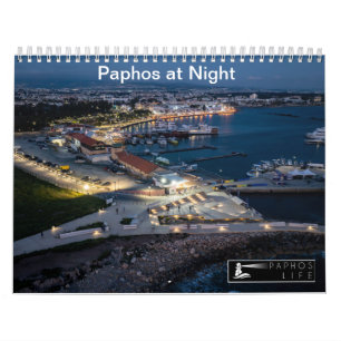 Paphos at Night Calendar by Paphos Life