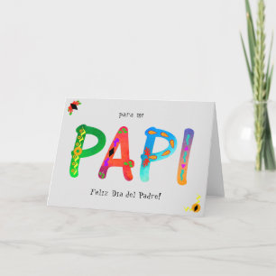 PAPI Bold Geometric Boho Father’s Day  Card
