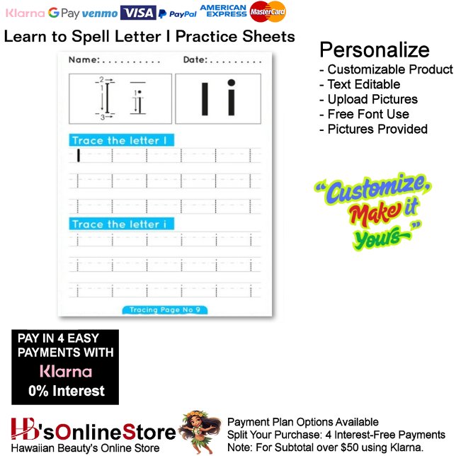 Papier 10 Learn To Spell Letter I Teacher Home Schooling (10 Learn To Spell Letter I Teacher Home Schooling.)