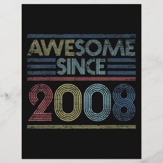 Papier 13ème anniversaire vintage Cadeaux stupéfiant depu