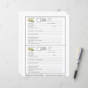 Papier 2 Passes D'Autobus Pour Les Étudiants Et La Person