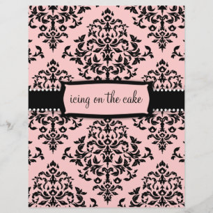 Papier 311-Icing sur le gâteau rose sucré