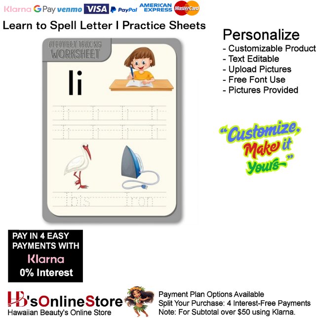 Papier 3 Learn To Spell Letter I Teacher Home Schooling (3 Learn To Spell Letter I Teacher Home Schooling.)