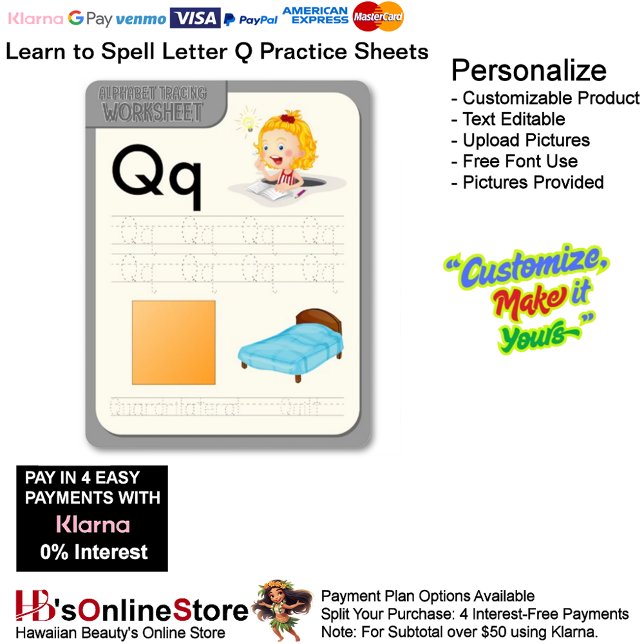 Papier 3 Learn To Spell Letter Q Teacher Home Schooling (3 Learn To Spell Letter Q Teacher Home Schooling.)