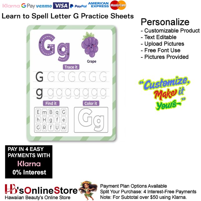 Papier 4 Learn To Spell Letter G Teacher Home Schooling (4 Learn To Spell Letter G Teacher Home Schooling.)