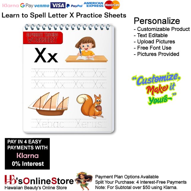 Papier 4 Learn To Spell Letter X Teacher Home Schooling (4 Learn To Spell Letter X Teacher Home Schooling.)