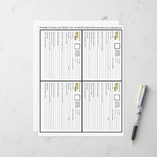 Papier 4 Passes D'Autobus Pour Les Étudiants Et La Person