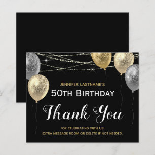Papier 50e anniversaire Merci