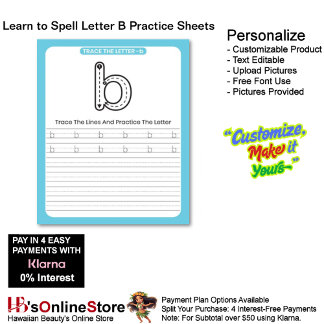 Papier 6 Learn To Spell Letter B Teacher Home Schooling