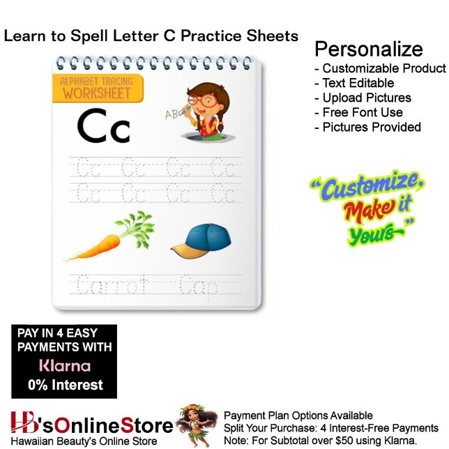 Papier 7 Learn To Spell Letter C Teacher Home Schooling (7 Learn To Spell Letter C Teacher Home Schooling.)