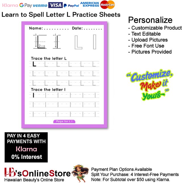 Papier 7 Learn To Spell Letter L Teacher Home Schooling (7 Learn To Spell Letter L Teacher Home Schooling.)
