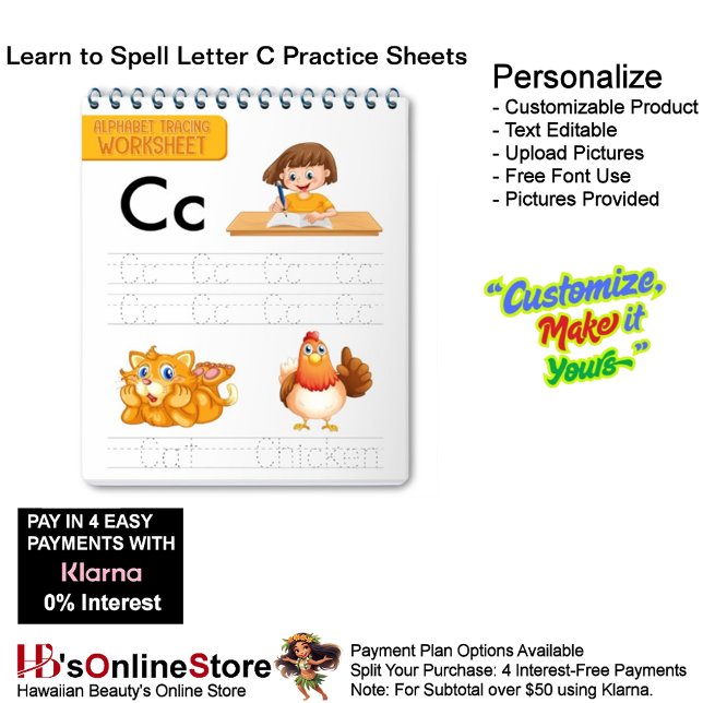 Papier 8 Learn To Spell Letter C Teacher Home Schooling (8 Learn To Spell Letter C Teacher Home Schooling.)