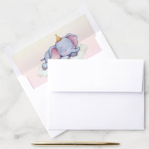 Papier à doublure pour enveloppe de Baby Shower él