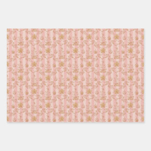 Papier à écrêter de Noël toile Jeu de 3 feuilles p