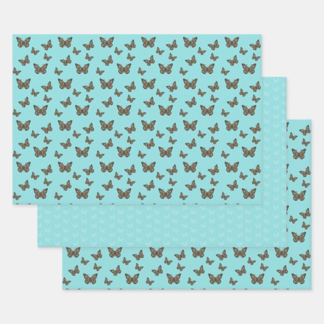 Papier à enveloppement de monarque ukrainien (Lot)
